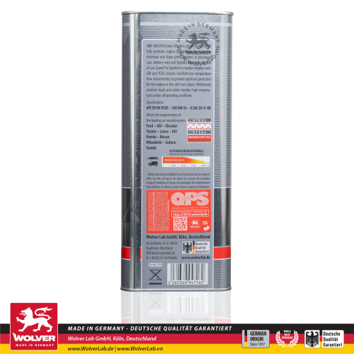 Wolver Ecotec 0W-16 4L